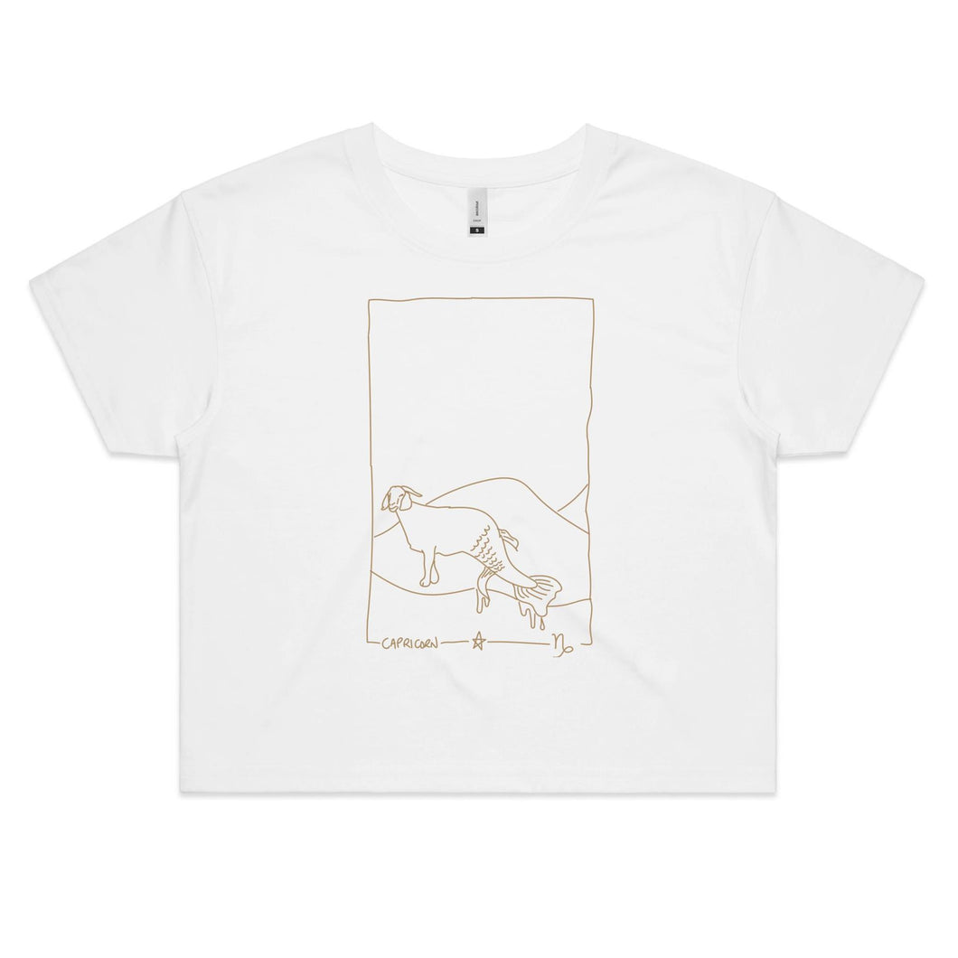 Capricorn crop top