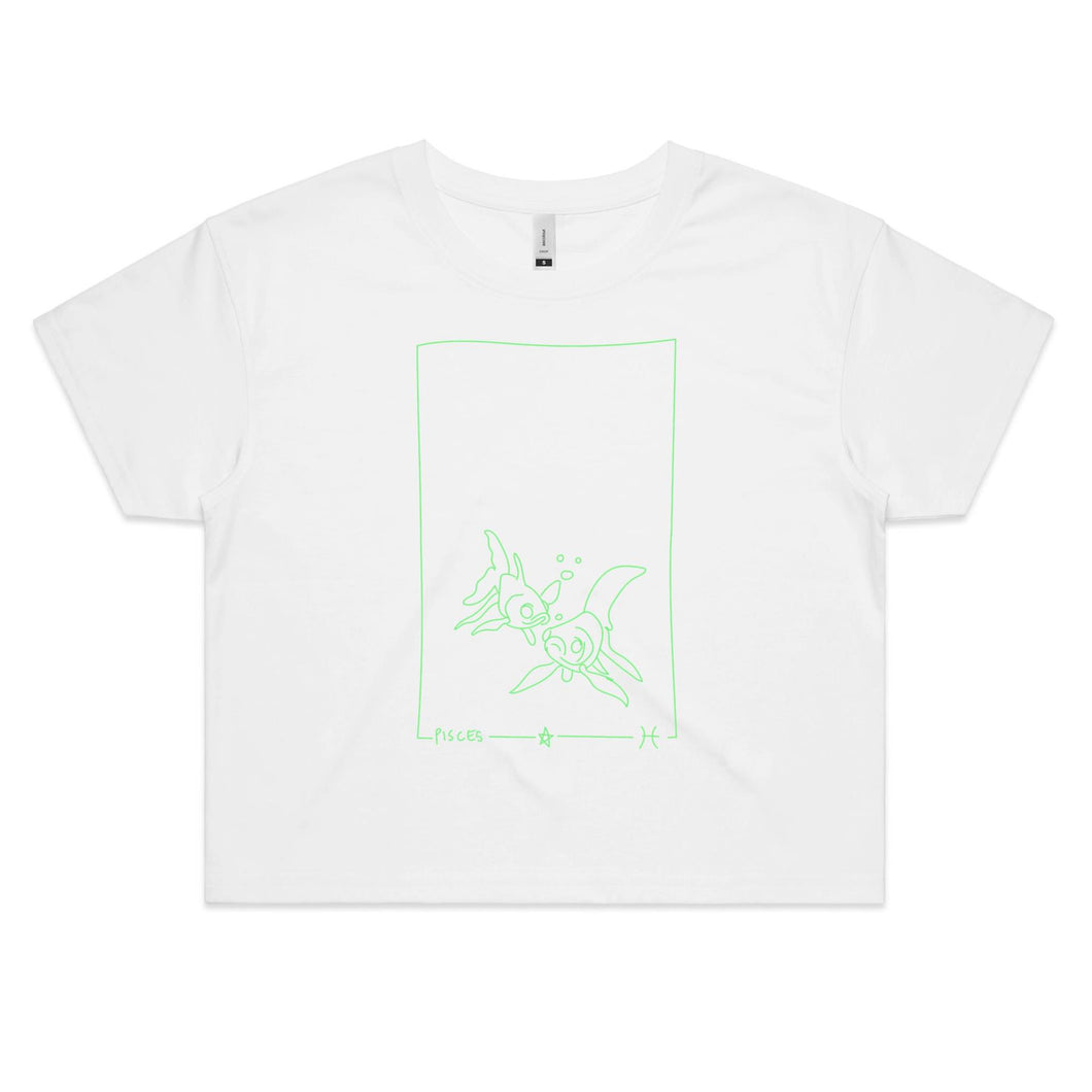 Pisces crop top